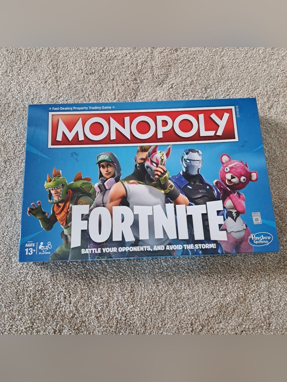 Monopoloy Fortnite Board Game Complete Game English Edition Hasbro Parker Bros.